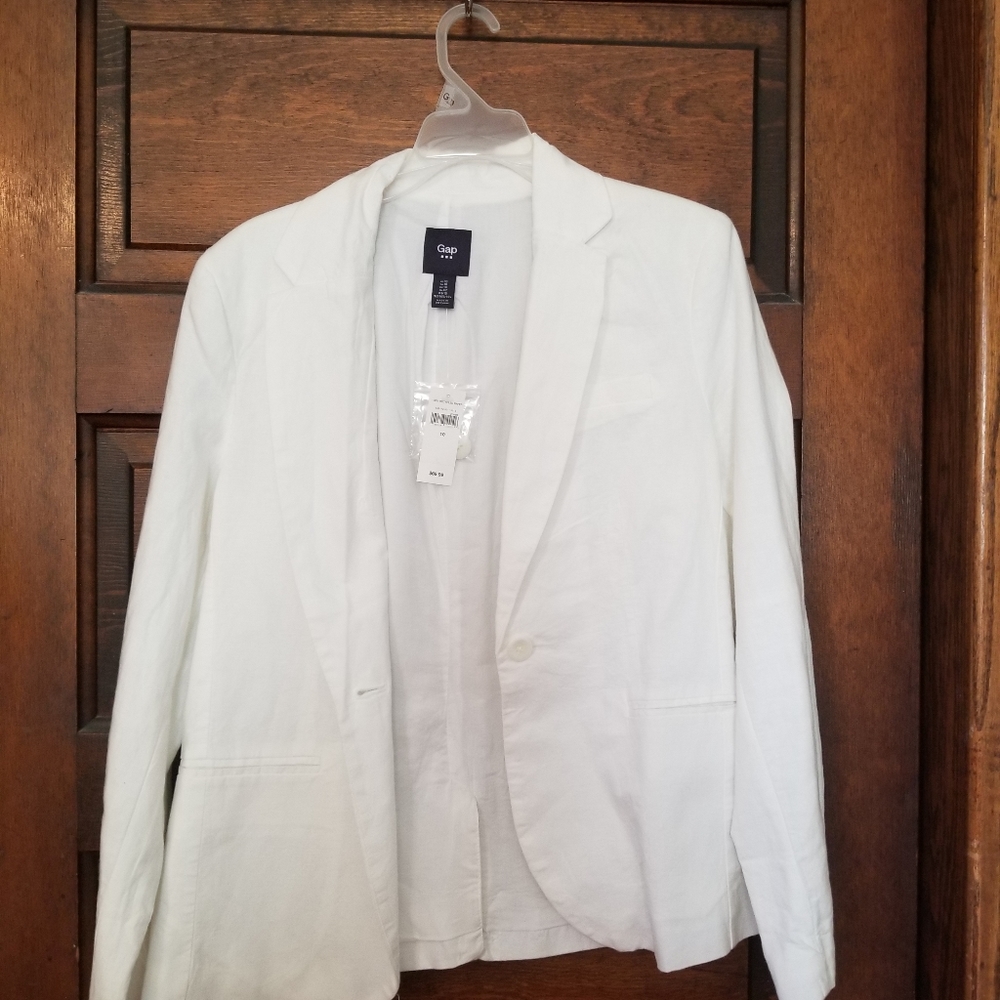 Gap white blazer